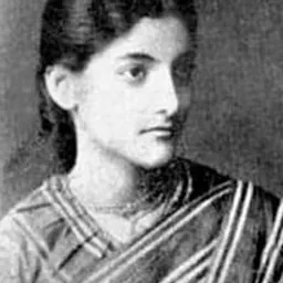 Portrait of Indira Devi Chaudhurani