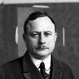 Portrait of Alfons Hoffmann