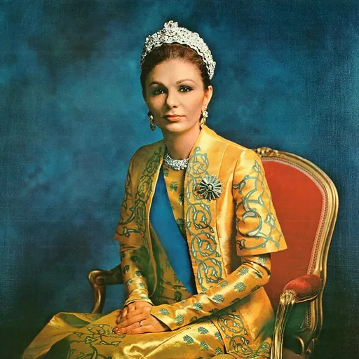 Portrait of Farah Pahlavi