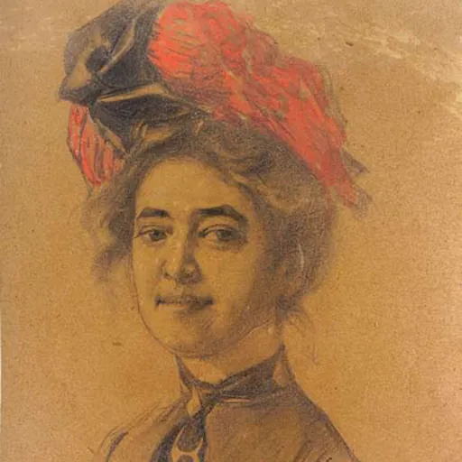 Portrait of Elena Popea