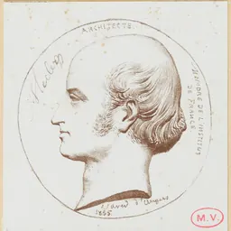 Portrait of Achille Leclère