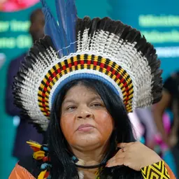 Portrait of Sônia Guajajara