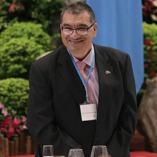 Portrait of Kaleb Udui Jr.