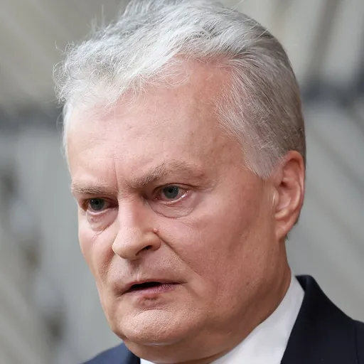 Portrait of Gitanas Nausėda