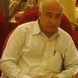 Portrait of Abdul Malik Baloch