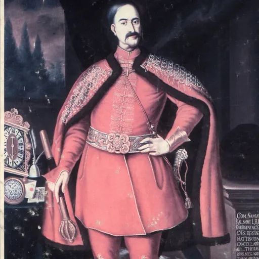 Portrait of Sámuel Kálnoky