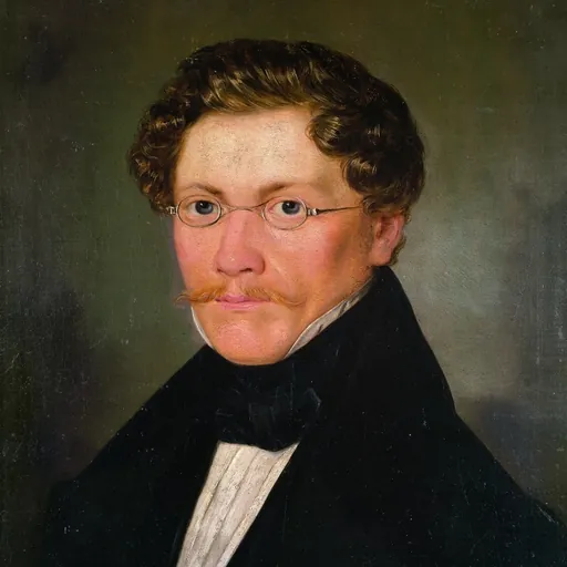 Portrait of Carl Spitzweg