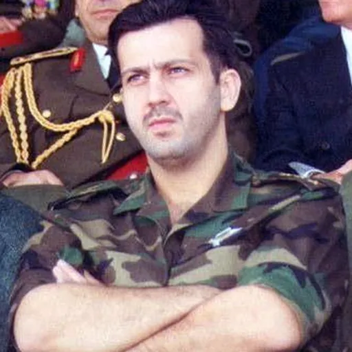Portrait of Maher al-Assad