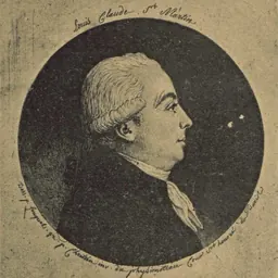 Portrait of Louis-Claude de Saint-Martin
