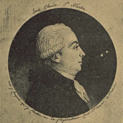 Portrait of Louis-Claude de Saint-Martin