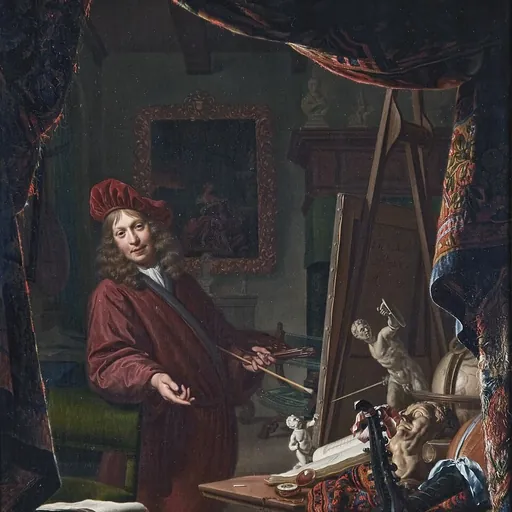 Portrait of Michiel van Musscher