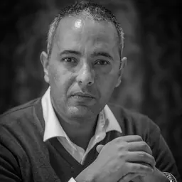 Portrait of Kamel Daoud