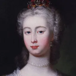 Portrait of Princess Augusta of Saxe-Gotha