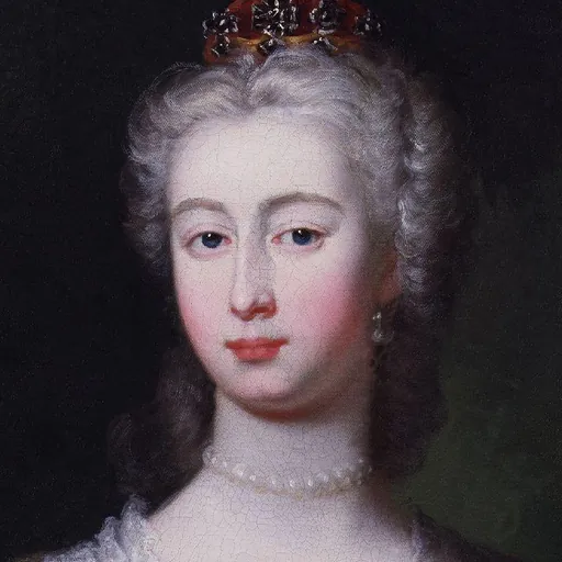 Portrait of Princess Augusta of Saxe-Gotha