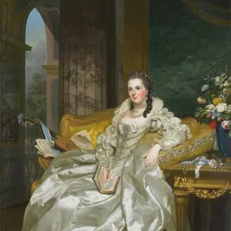 Portrait of Septimanie d'Egmont