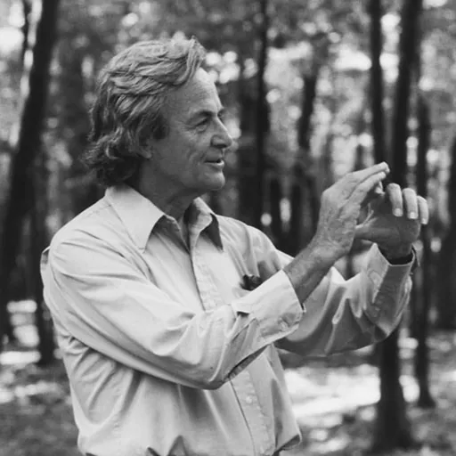 Portrait of Richard Feynman