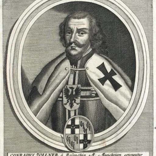 Portrait of Conrad Zöllner von Rothenstein