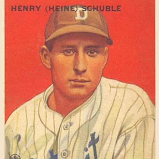 Portrait of Heinie Schuble
