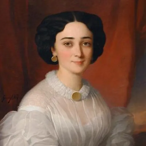 Portrait of Vilma Pázmándy