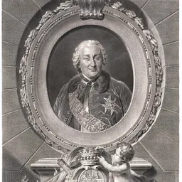 Portrait of Ulrich Frédéric Woldemar, Comte de Lowendal
