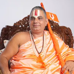 Portrait of Jagadguru Ramanandacharya Narendracharya
