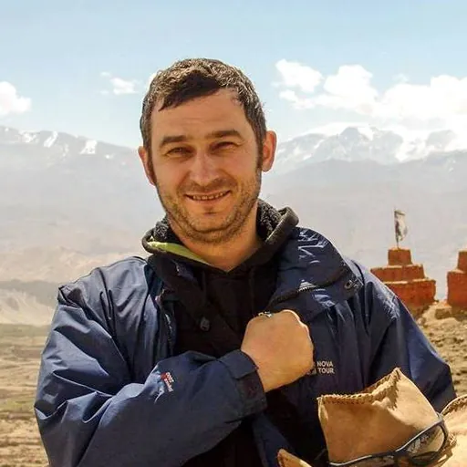 Portrait of Siarhiej Buĺba