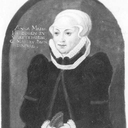 Portrait of Anna Maria of Brandenburg-Ansbach