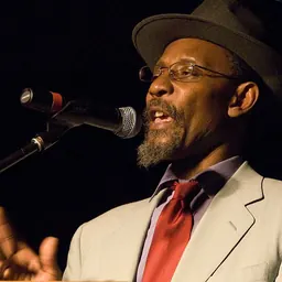 Portrait of Linton Kwesi Johnson