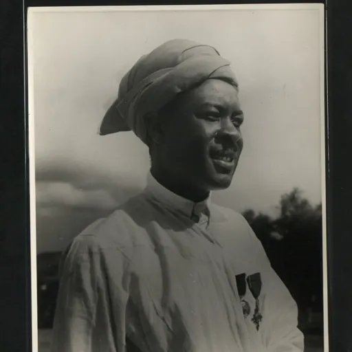 Portrait of Adam Sapi Mkwawa