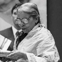 Portrait of Mahasweta Devi