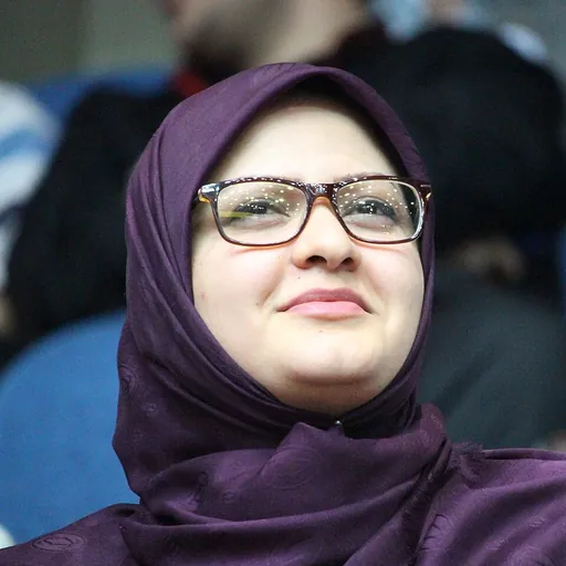 Portrait of Minoo Khaleghi