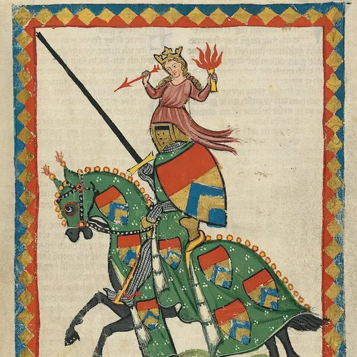 Portrait of Ulrich von Liechtenstein