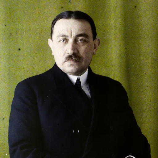 Portrait of Ahmet Ferit Tek