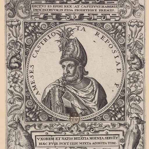 Portrait of Hamza Kastrioti