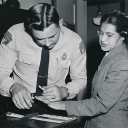 Portrait of Rosa Parks