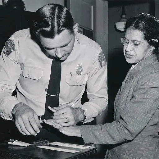 Portrait of Rosa Parks