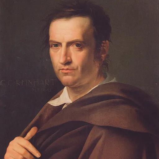 Portrait of Johann Christian Reinhart