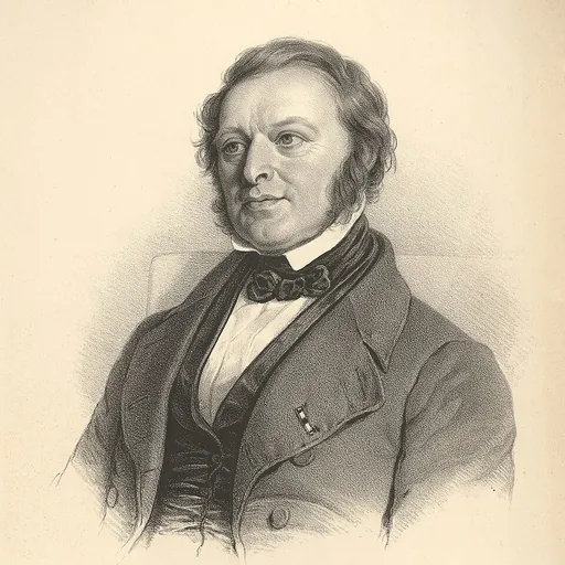 Portrait of Johan Georg Forchhammer