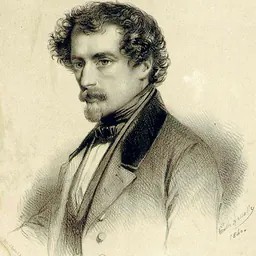 Portrait of Jean Ignace Isidore Gérard Grandville
