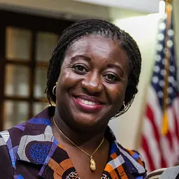Portrait of Brigitte Dzogbenuku