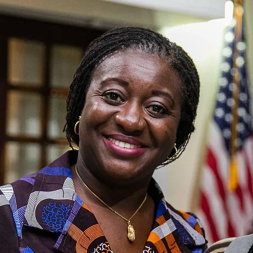 Portrait of Brigitte Dzogbenuku