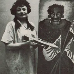 Portrait of Marian Spore Bush