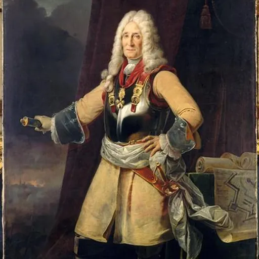 Portrait of Claude François Bidal d'Asfeld