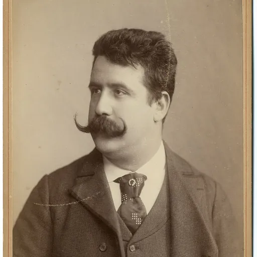 Portrait of Ruggero Leoncavallo