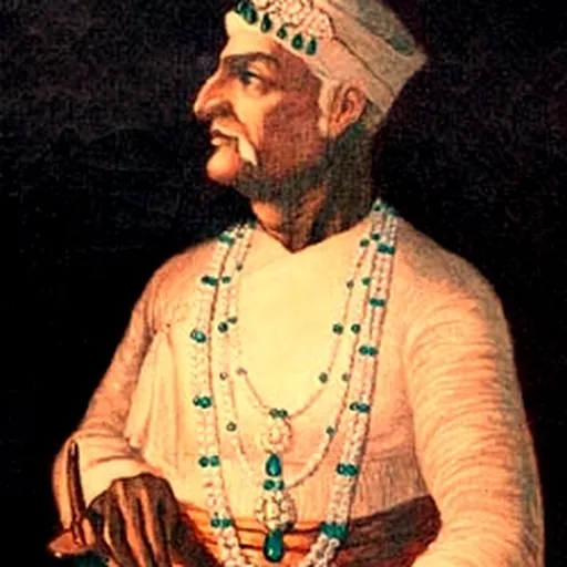 Portrait of Asaf Jah II of Hyderabad