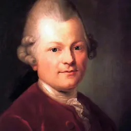 Portrait of Gotthold Ephraim Lessing