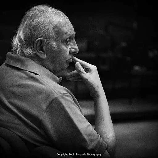 Portrait of Vanraj Bhatia