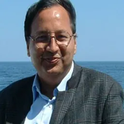 Portrait of Ananda Mohan Bhattarai