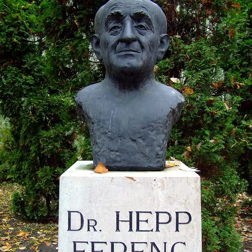 Portrait of Ferenc Hepp