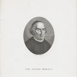 Portrait of Stefano Antonio Morcelli